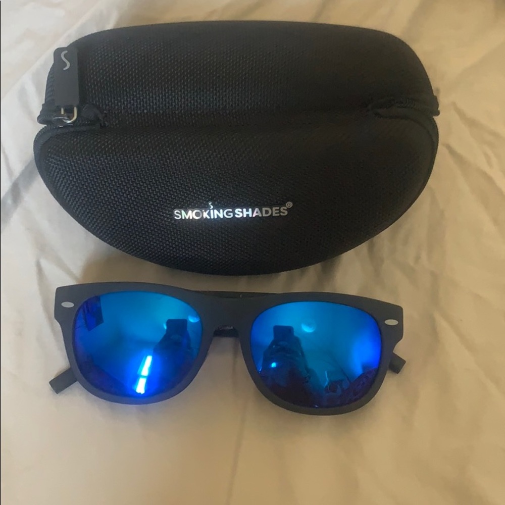 Gently used smoking shades